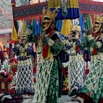 Ritual dance during the Thugje Chenpo drubchö