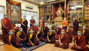 New administration at Mindrolling Monastery-June 2020